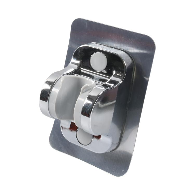 RV Square Four Gear Shower Flexible Pipe Spray Kit - Silver