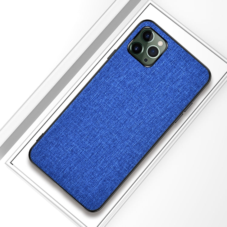 For iPhone 12 / 12 Pro Shockproof Cloth Texture PC+ TPU Protective Case