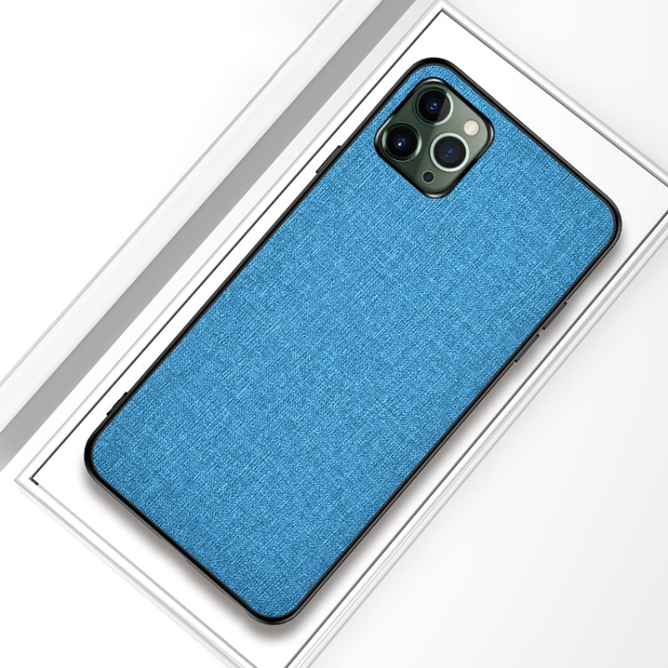 For iPhone 12 Pro Max Shockproof Cloth Texture PC+ TPU Protective Case