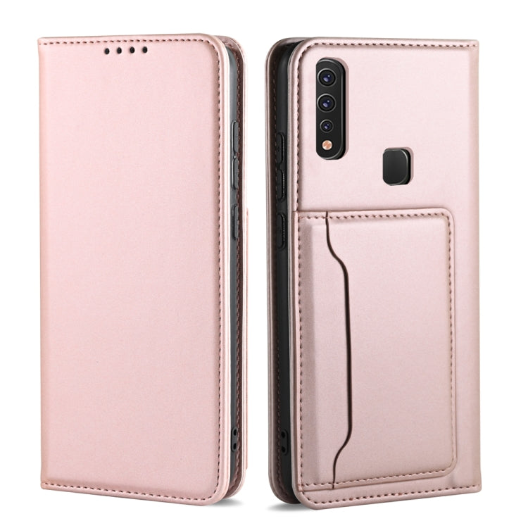 For Samsung Galaxy A81 Strong Magnetism Shockproof Horizontal Flip Liquid Feel Leather Case with Holder & Card Slots & Wallet