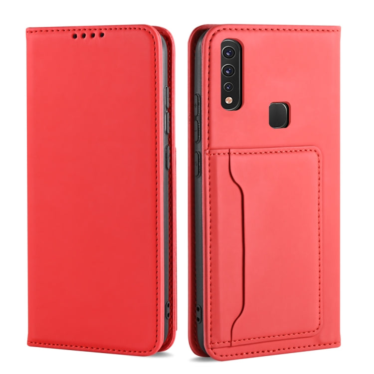 For Samsung Galaxy A81 Strong Magnetism Shockproof Horizontal Flip Liquid Feel Leather Case with Holder & Card Slots & Wallet