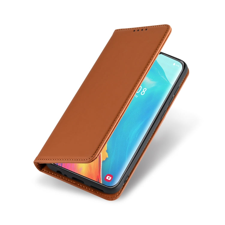 For Samsung Galaxy M60s Strong Magnetism Shockproof Horizontal Flip Liquid Feel Leather Case with Holder & Card Slots & Wallet