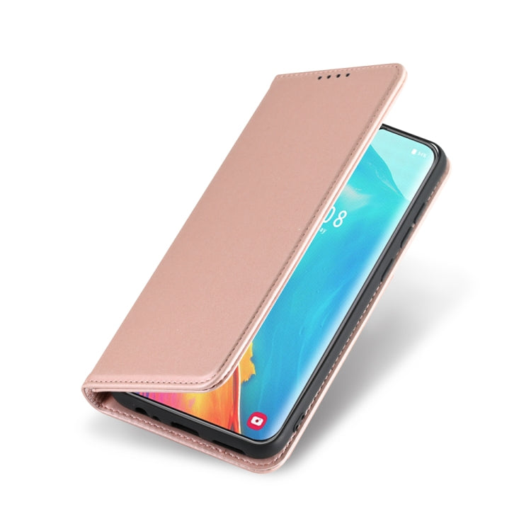 For Samsung Galaxy M60s Strong Magnetism Shockproof Horizontal Flip Liquid Feel Leather Case with Holder & Card Slots & Wallet