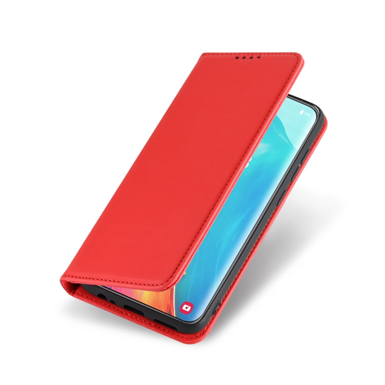 For Samsung Galaxy M60s Strong Magnetism Shockproof Horizontal Flip Liquid Feel Leather Case with Holder & Card Slots & Wallet