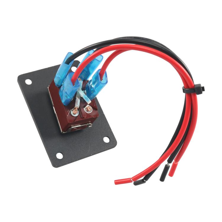 Marine / RV Modification 4-pin 2-speed Switch Controller Panel with Cable - Black