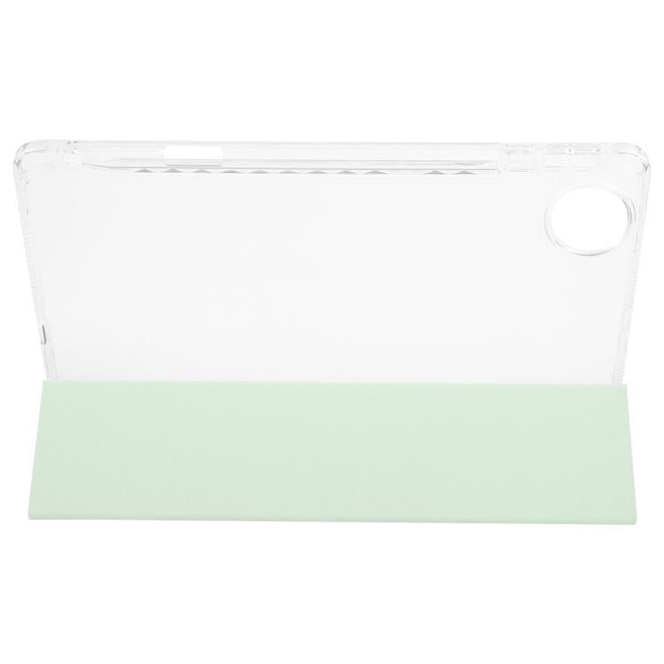 For Honor Pad 10 12.1 3-Fold Clear Acrylic Leather Tablet Case