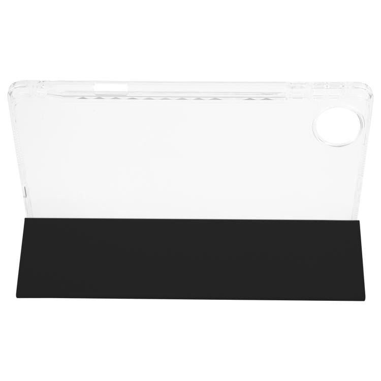 For Honor Pad 10 12.1 3-Fold Clear Acrylic Leather Tablet Case