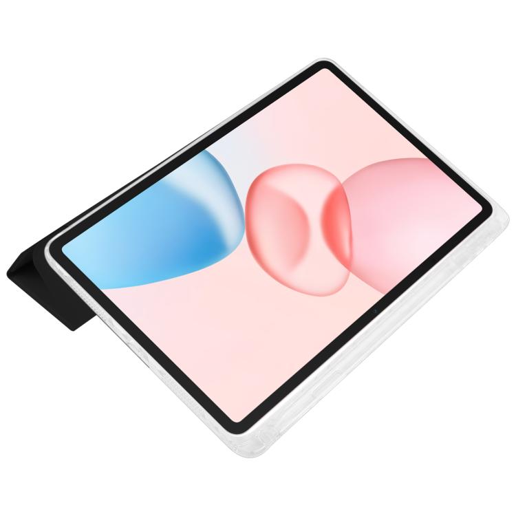 For Honor Pad 10 12.1 3-Fold Clear Acrylic Leather Tablet Case