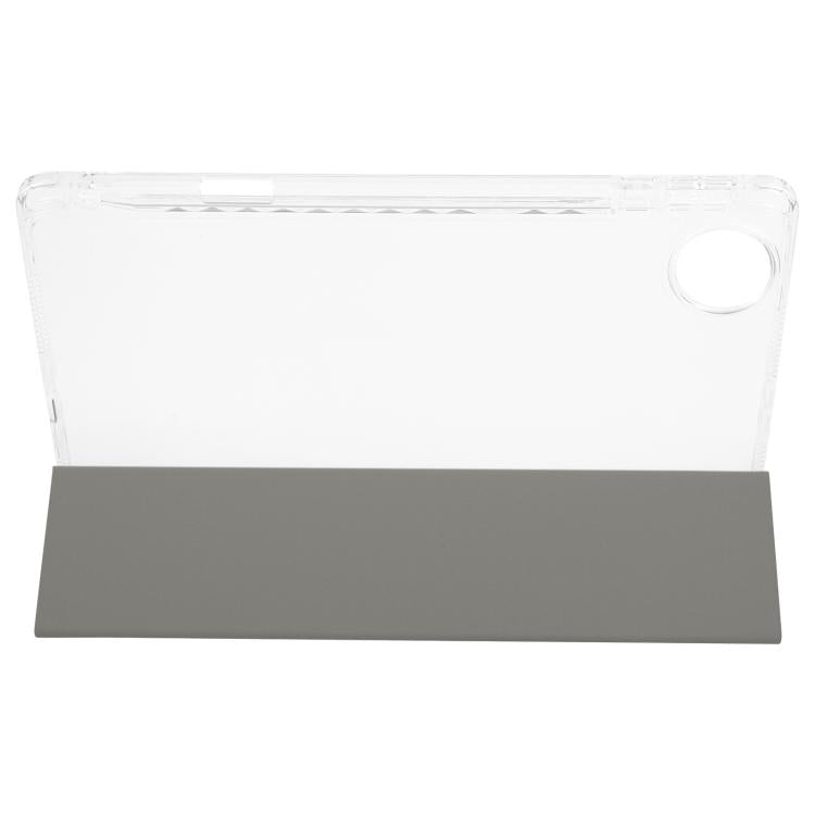 For Honor Pad 10 12.1 3-Fold Clear Acrylic Leather Tablet Case