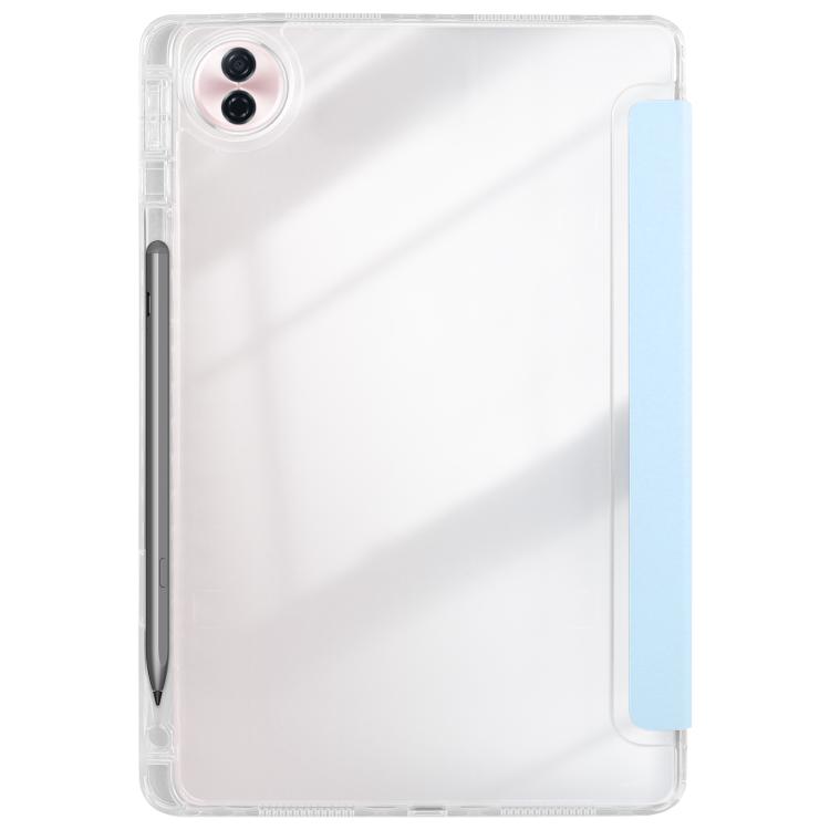 For Honor Pad 10 12.1 Clear Acrylic Deformation Leather Tablet Case