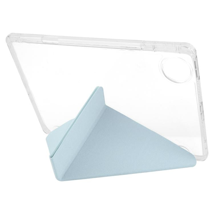 For Honor Pad 10 12.1 Clear Acrylic Deformation Leather Tablet Case