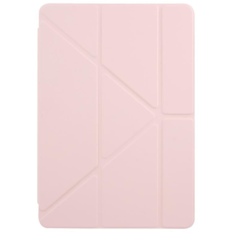 For Honor Pad 10 12.1 Clear Acrylic Deformation Leather Tablet Case