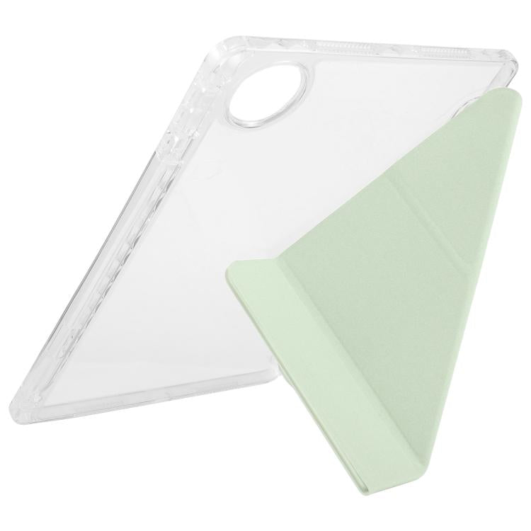 For Honor Pad 10 12.1 Clear Acrylic Deformation Leather Tablet Case