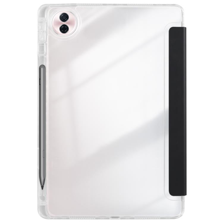 For Honor Pad 10 12.1 Clear Acrylic Deformation Leather Tablet Case