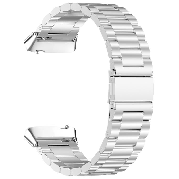 For Redmi Watch 3 Lite / 3 Active Tri-beads Flat Buckle Titanium Alloy Watch Band