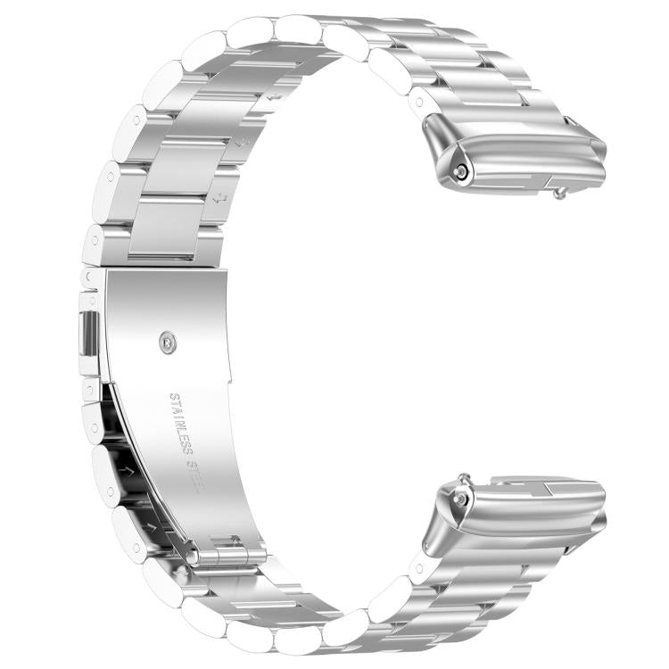 For Redmi Watch 3 Lite / 3 Active Tri-beads Flat Buckle Titanium Alloy Watch Band