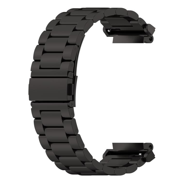 For Huami Amazfit T-Rex 2 Tri-beads Flat Buckle Titanium Alloy Watch Band