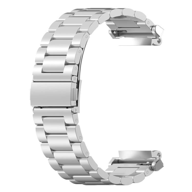 For Huami Amazfit T-Rex 2 Tri-beads Flat Buckle Titanium Alloy Watch Band