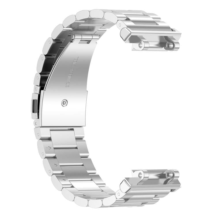 For Huami Amazfit T-Rex 2 Tri-beads Flat Buckle Titanium Alloy Watch Band