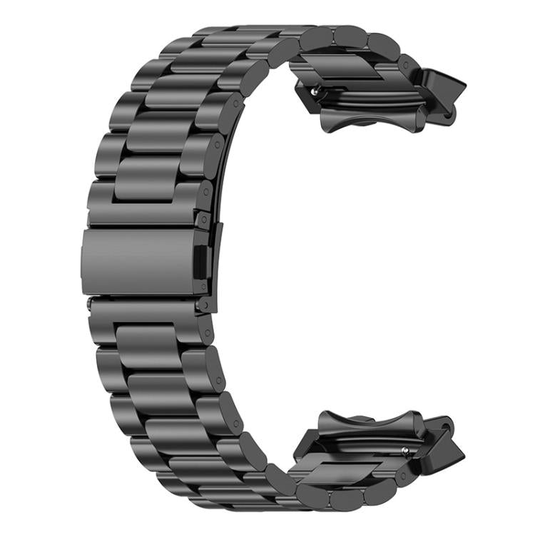 For Huami Amazfit T-REX 3 A2322 Tri-beads Flat Buckle Titanium Alloy Watch Band