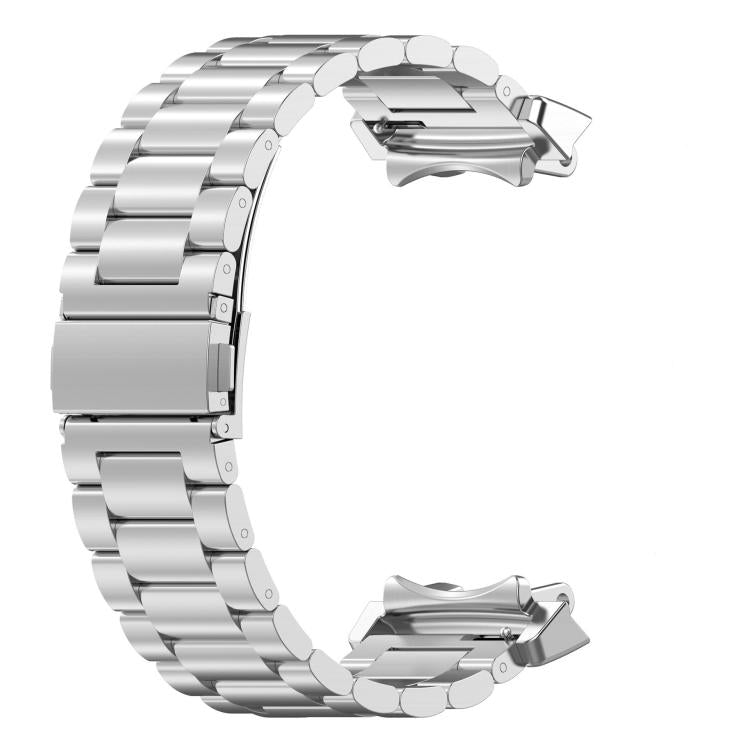 For Huami Amazfit T-REX 3 A2322 Tri-beads Flat Buckle Titanium Alloy Watch Band