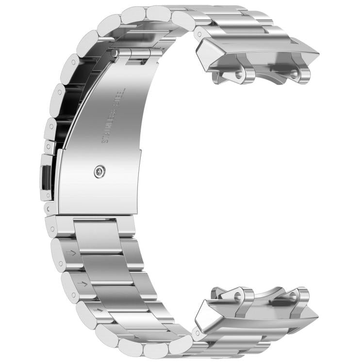 For Huami Amazfit T-REX 3 A2322 Tri-beads Flat Buckle Titanium Alloy Watch Band