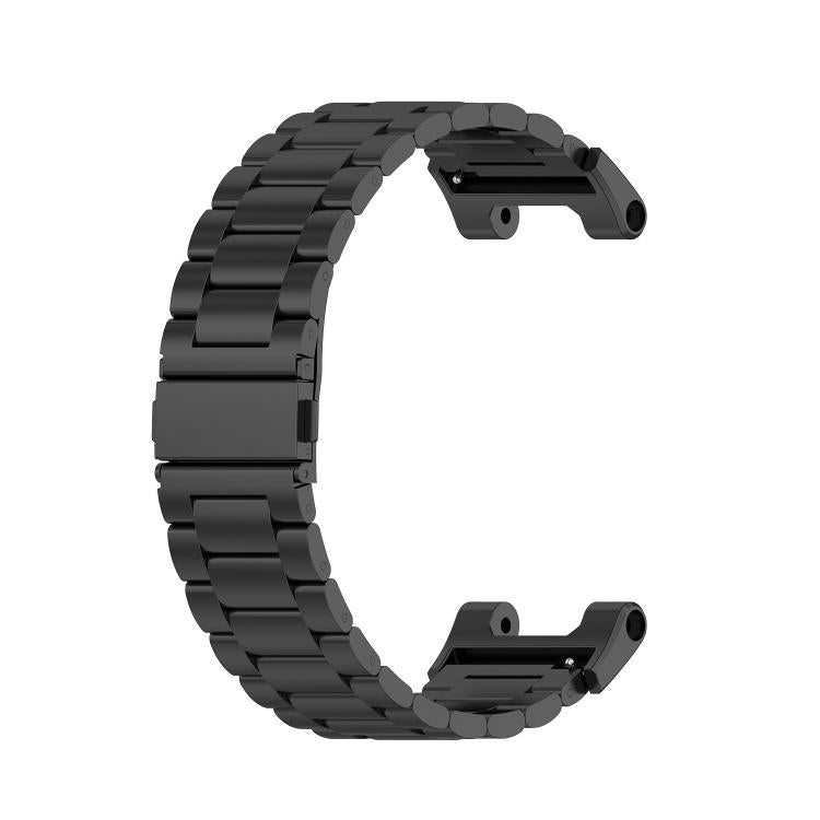 For Huami Amazfit T-Rex Pro A1918 Tri-beads Flat Buckle Titanium Alloy Watch Band