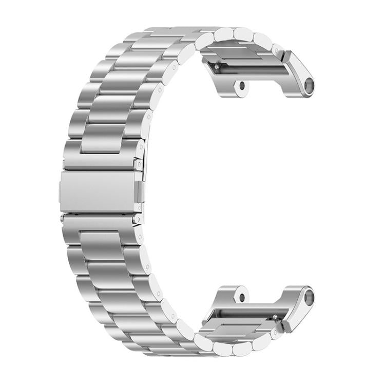 For Huami Amazfit T-Rex Pro A1918 Tri-beads Flat Buckle Titanium Alloy Watch Band