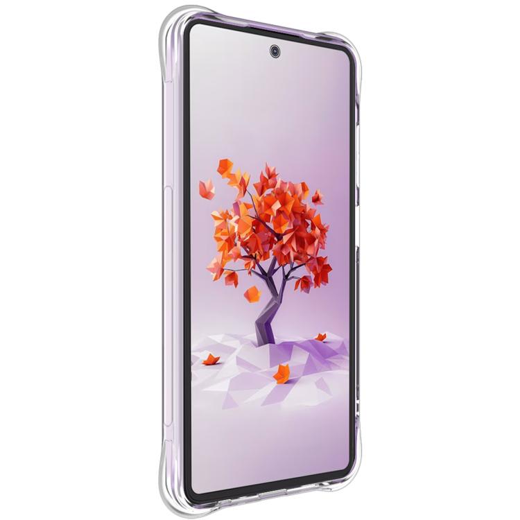 For HMD Crest imak Shockproof Airbag TPU Phone Case - Transparent