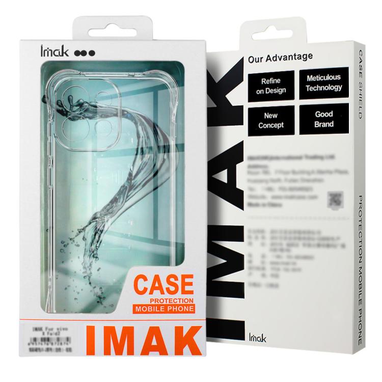 For HMD Crest imak Shockproof Airbag TPU Phone Case - Transparent
