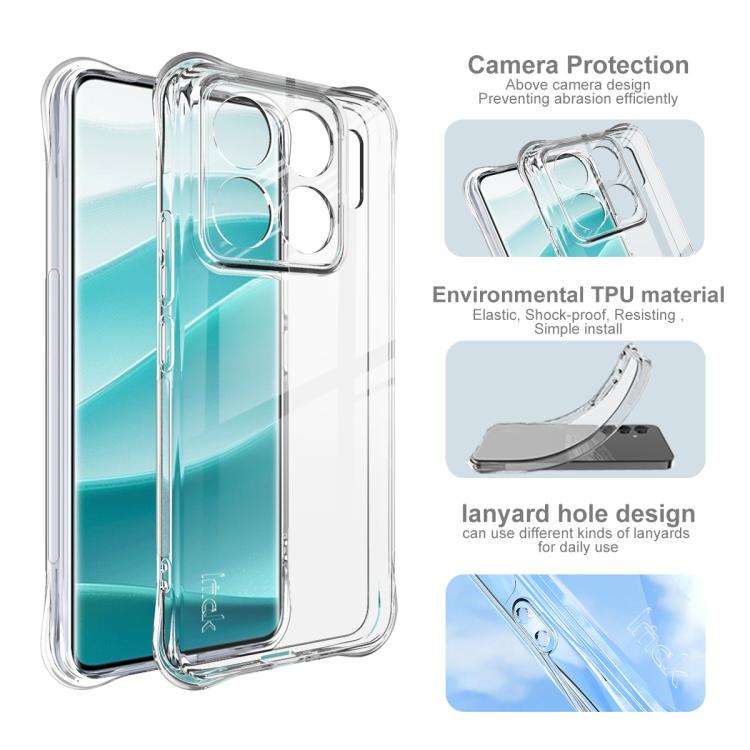 For Xiaomi 15S Pro imak Shockproof Airbag TPU Phone Case