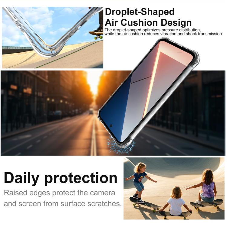 For Xiaomi Poco M7 4G 169mm imak Shockproof Airbag TPU Phone Case