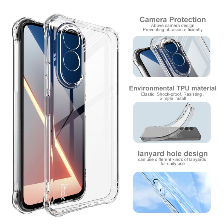 For Xiaomi Poco M7 4G 169mm imak Shockproof Airbag TPU Phone Case