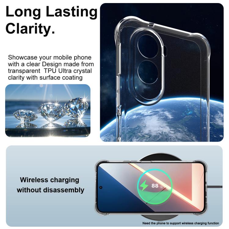 For Xiaomi Poco M7 4G 169mm imak Shockproof Airbag TPU Phone Case