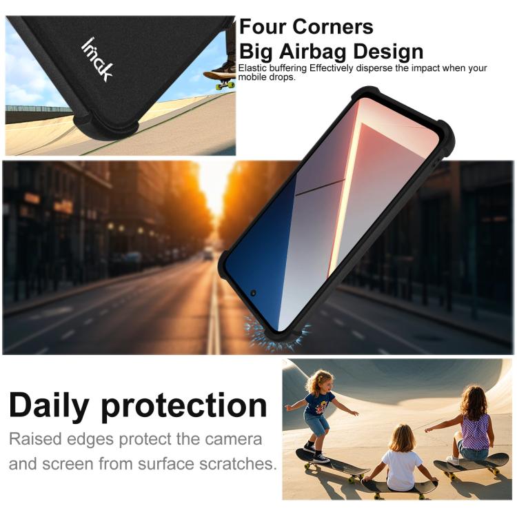 For Xiaomi Poco M7 4G 169mm imak Shockproof Airbag TPU Phone Case