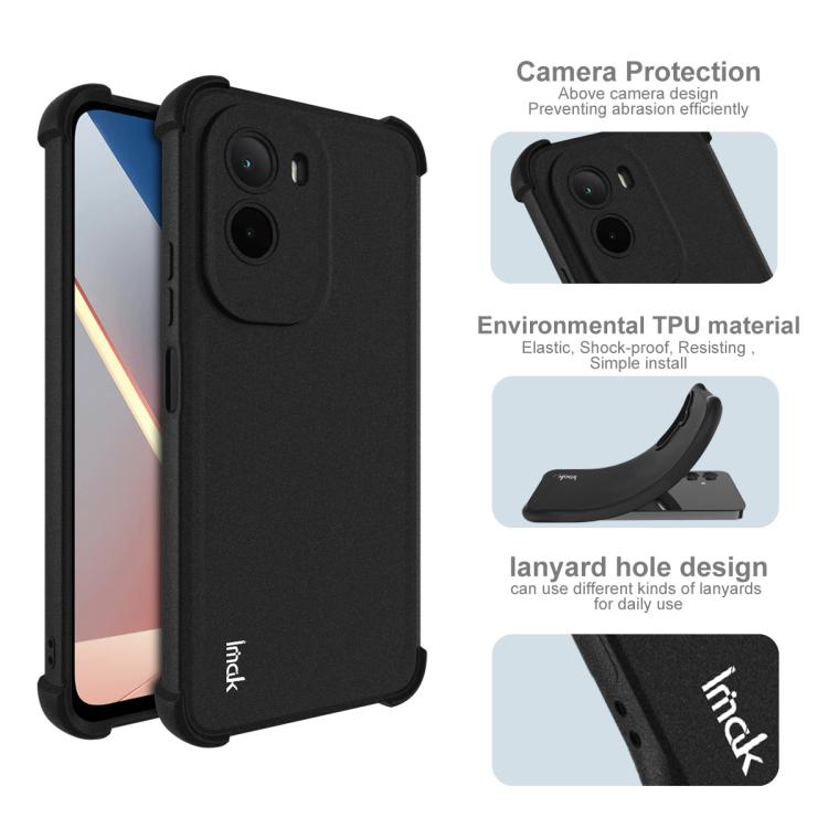 For Xiaomi Poco M7 4G 169mm imak Shockproof Airbag TPU Phone Case