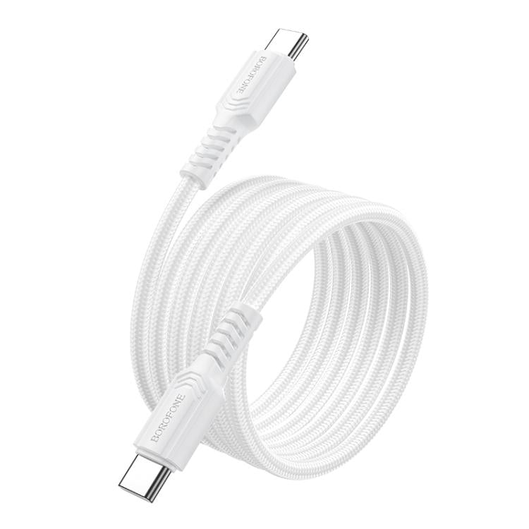 BOROFONE BX116 1m 60W Type-C to Type-C Certain Charging Data Cable