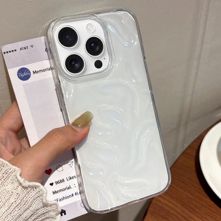 For iPhone 16 Pro Max Meteorite Texture Solid Color Glaze TPU Phone Case