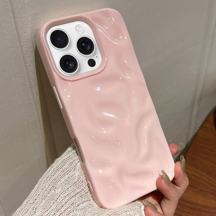 For iPhone 16 Pro Max Meteorite Texture Solid Color Glaze TPU Phone Case