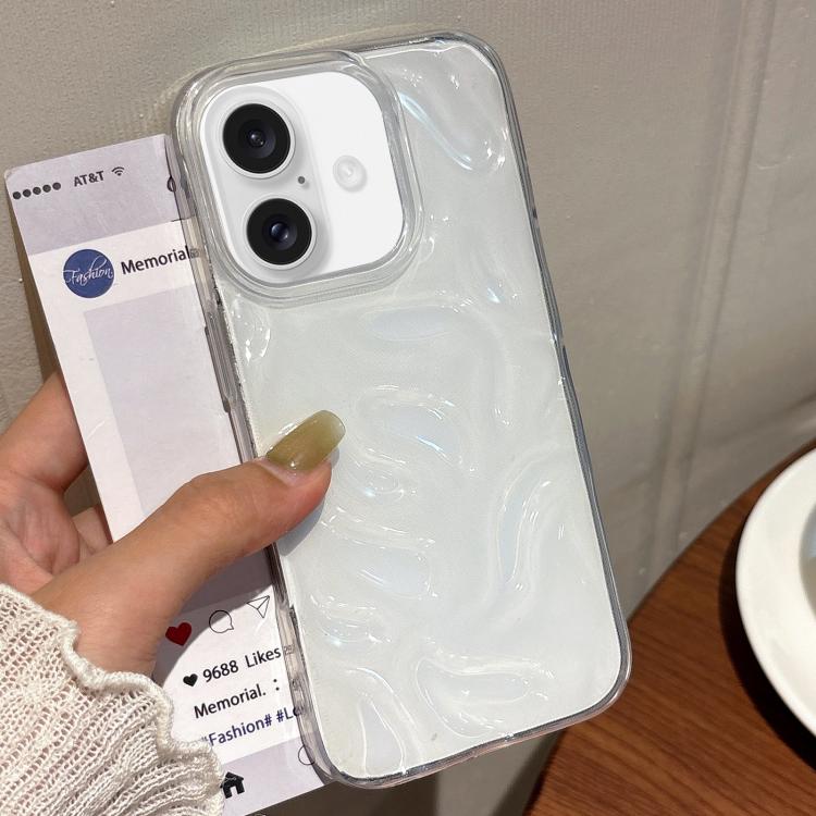 For iPhone 16 Meteorite Texture Solid Color Glaze TPU Phone Case