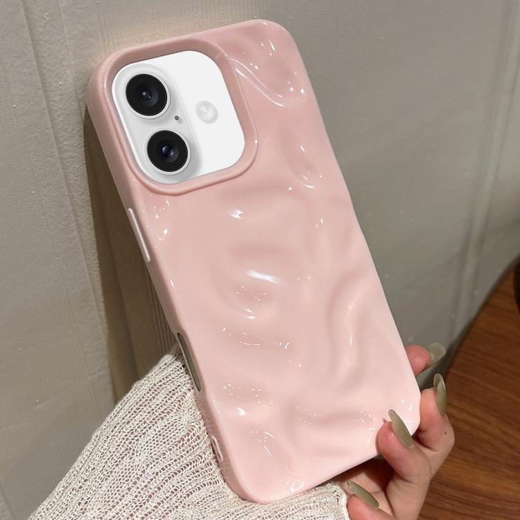 For iPhone 16 Meteorite Texture Solid Color Glaze TPU Phone Case