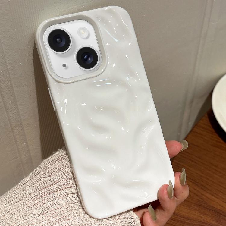 For iPhone 15 Meteorite Texture Solid Color Glaze TPU Phone Case