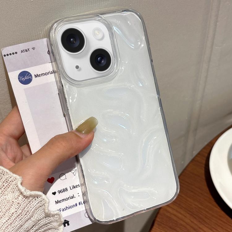 For iPhone 15 Meteorite Texture Solid Color Glaze TPU Phone Case