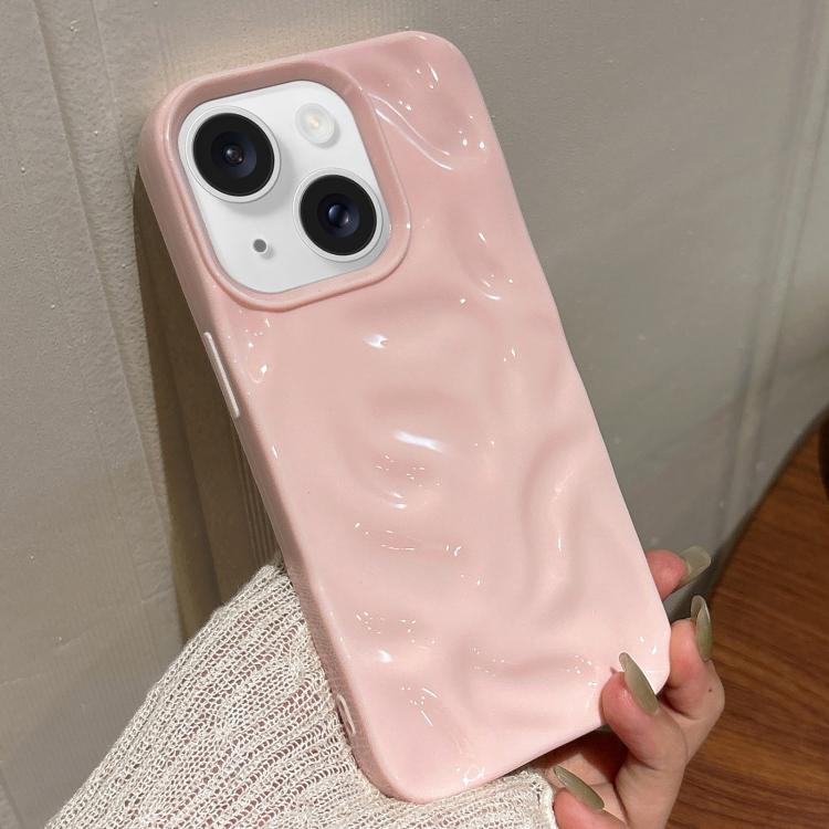 For iPhone 15 Meteorite Texture Solid Color Glaze TPU Phone Case