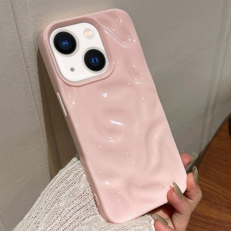 For iPhone 14 Plus Meteorite Texture Solid Color Glaze TPU Phone Case