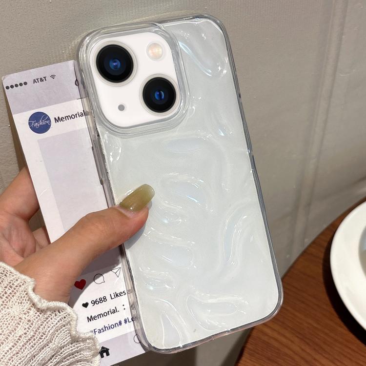 For iPhone 14 Meteorite Texture Solid Color Glaze TPU Phone Case