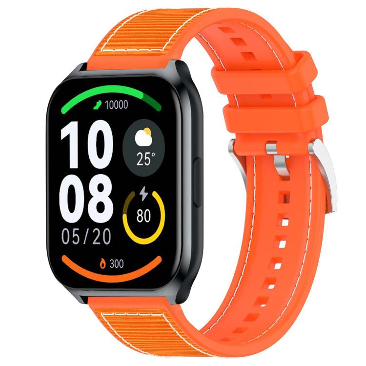 22mm For Xiaomi Haylou?Watch S001 / LS02 Pro xDfind Hybrid Nylon Braid Silicone Watch Band
