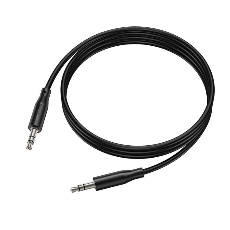 BOROFONE BL26 1m 3.5mm Male to Male Standard AUX Audio Cable - Black