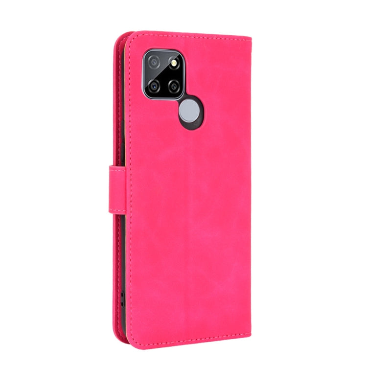 For OPPO Realme V3 Solid Color Skin Feel Magnetic Buckle Horizontal Flip Calf Texture PU Leather Case with Holder & Card Slots & Wallet