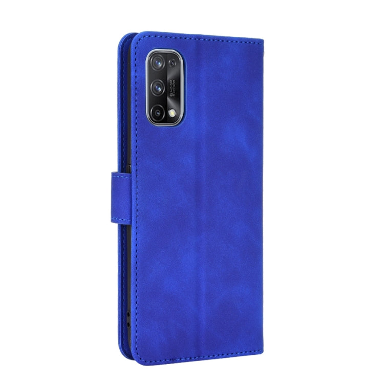 For OPPO Realme X7 Solid Color Skin Feel Magnetic Buckle Horizontal Flip Calf Texture PU Leather Case with Holder & Card Slots & Wallet